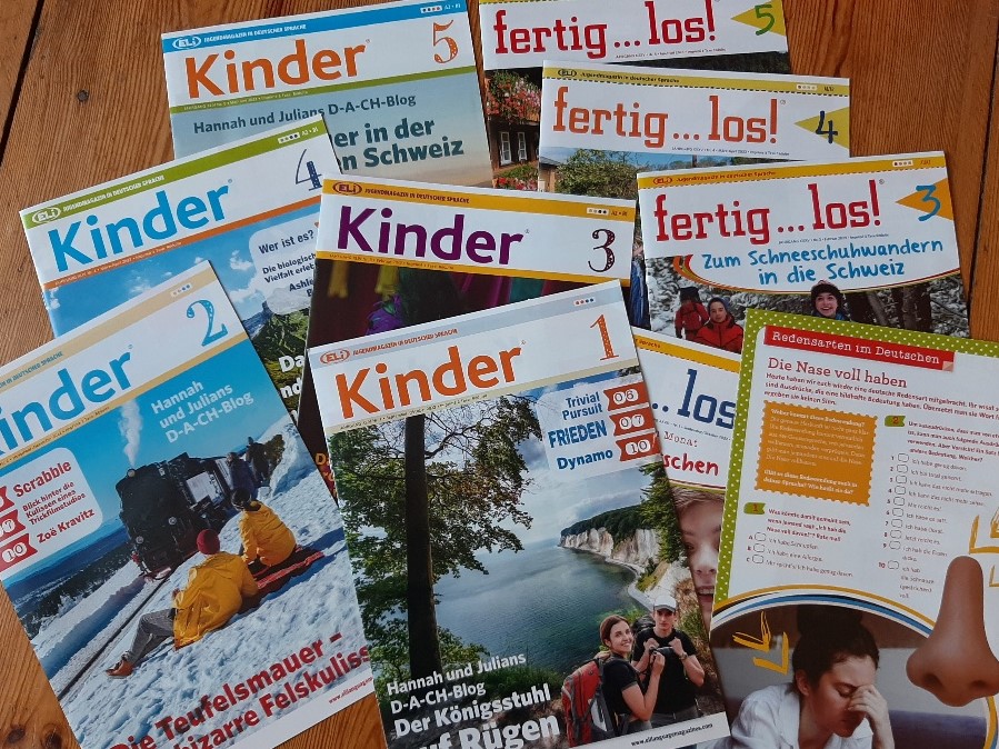 Sprachzeitschriften für Deutsch als Fremdsprache